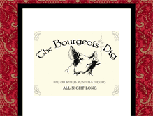 Tablet Screenshot of bourgeoispigny.com